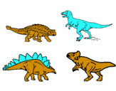 Dibujo Dinosaurios de tierra pintado por MADDIMADDI