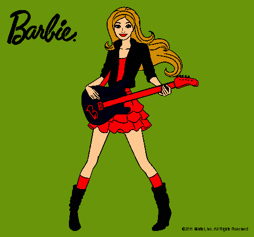 Barbie guitarrista