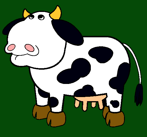 Vaca pensativa