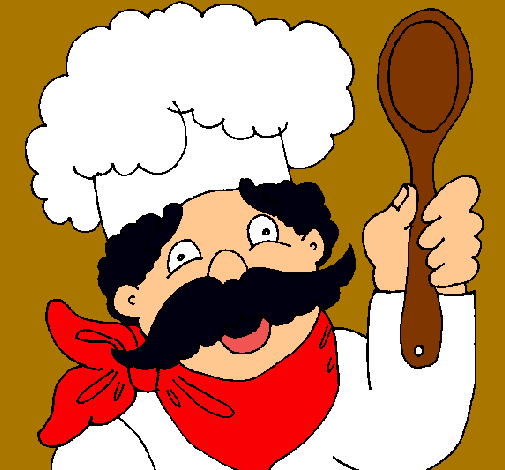 Chef con bigote