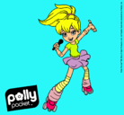 Dibujo Polly Pocket 2 pintado por coletitas