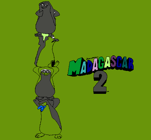 Madagascar 2 Pingüinos