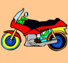 Dibujo Motocicleta pintado por carlos78