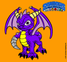 Dibujo Spyro pintado por rafablanco12