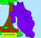 Dibujo Horton pintado por luis3