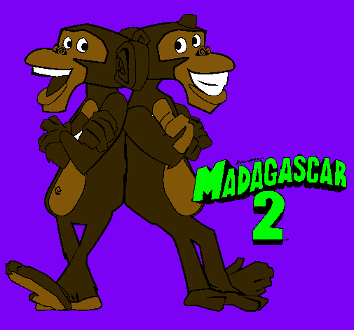 Madagascar 2 Manson y Phil 2