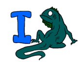 Dibujo Iguana pintado por ksvnjty