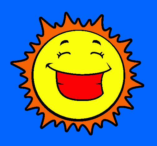 Sol sonriendo