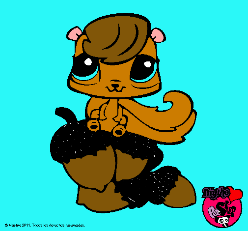 Ardilla Littlest Pet Shop