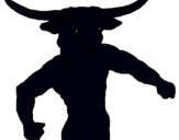 Dibujo Cabeza de búfalo pintado por juanymama
