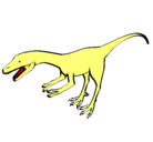 Dibujo Velociraptor II pintado por bruherrero