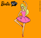 Dibujo Barbie bailarina de ballet pintado por Lidea