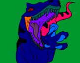 Dibujo Velociraptor II pintado por 1236547899