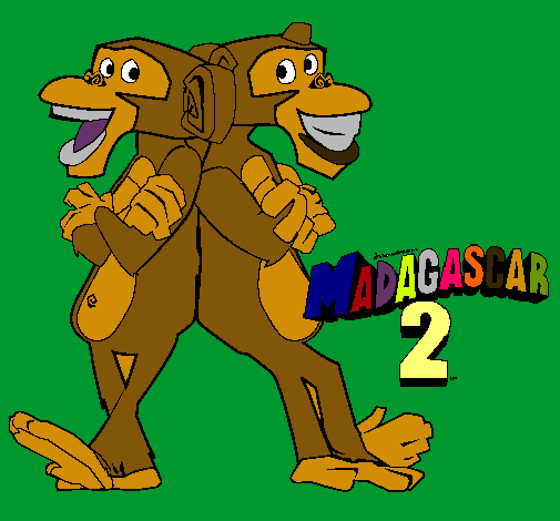 Madagascar 2 Manson y Phil 2