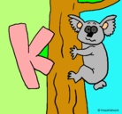 Dibujo Koala pintado por kaaaCiii