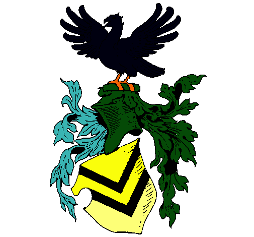 Escudo de armas y aguila 