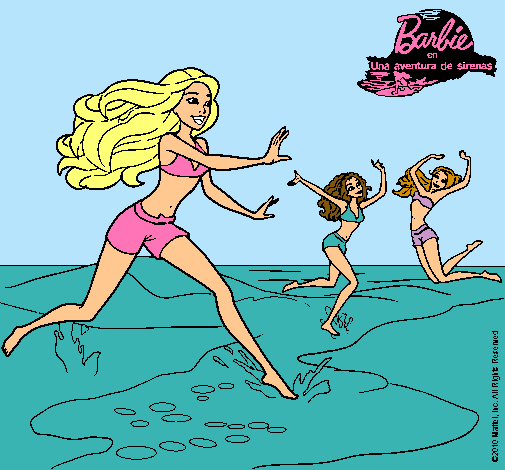 Barbie de regreso a la playa