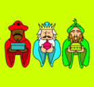 Dibujo Los Reyes Magos 4 pintado por fukksiaa