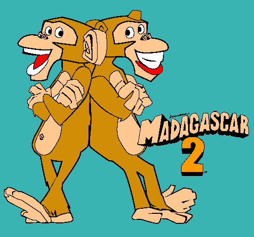 Madagascar 2 Manson y Phil 2