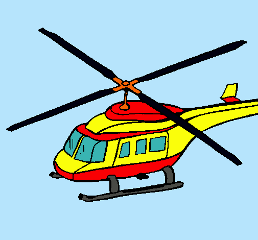 Dibujo Helicóptero  pintado por DANILITO