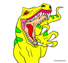 Dibujo Velociraptor II pintado por SBEDXE46T6