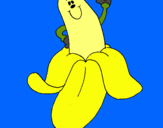Dibujo Banana pintado por elines