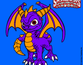 Dibujo Spyro pintado por alejandro9