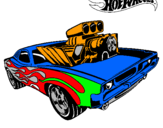 Dibujo Hot Wheels 11 pintado por lau30