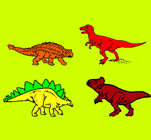 Dinosaurios de tierra