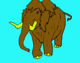 Dibujo Mamut II pintado por mamut