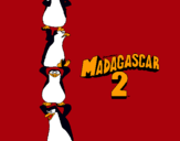 Dibujo Madagascar 2 Pingüinos pintado por ANABELL12