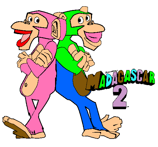 Madagascar 2 Manson y Phil 2