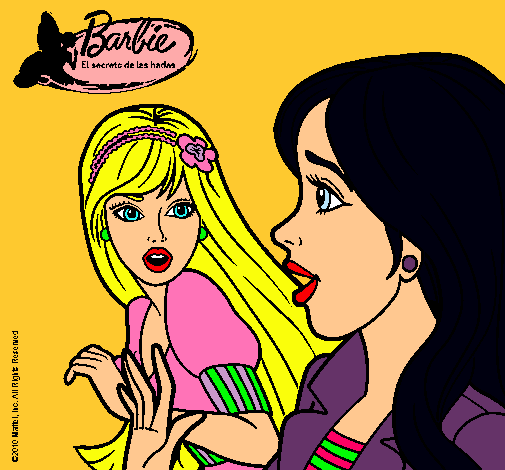 Barbie sorprendida