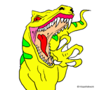 Dibujo Velociraptor II pintado por  XXSAASSCER