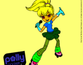 Dibujo Polly Pocket 2 pintado por pastora