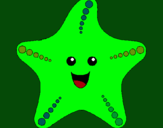 Dibujo Estrella de mar pintado por alexia852