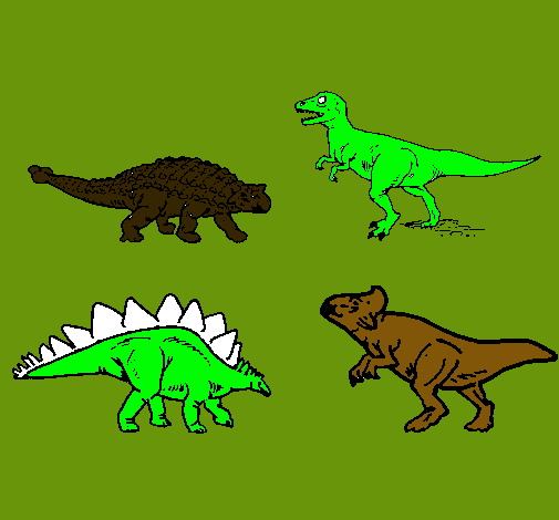 Dinosaurios de tierra