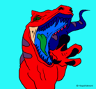 Dibujo Velociraptor II pintado por 123365478912