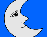 Dibujo Luna pintado por jimeruf