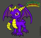 Dibujo Spyro pintado por 00j1