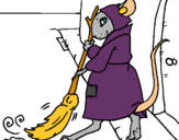 Dibujo La ratita presumida 1 pintado por SDVER