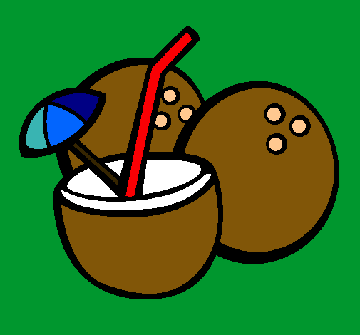 Cóctel de coco