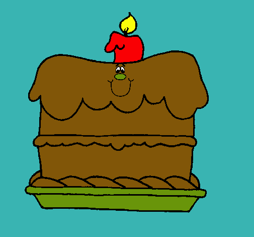 Pastel de cumpleaños