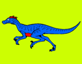 Dibujo Velociraptor pintado por vichu