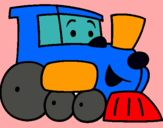 Dibujo Tren pintado por Felipe7