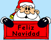 Dibujo Feliz Navidad pintado por paoliz3008