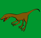Dibujo Velociraptor II pintado por nikilas