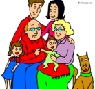 Dibujo Familia pintado por soficata10