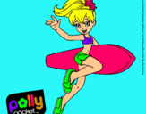 Dibujo Polly Pocket 3 pintado por poly