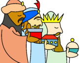 Dibujo Los Reyes Magos 3 pintado por Bubinsturis